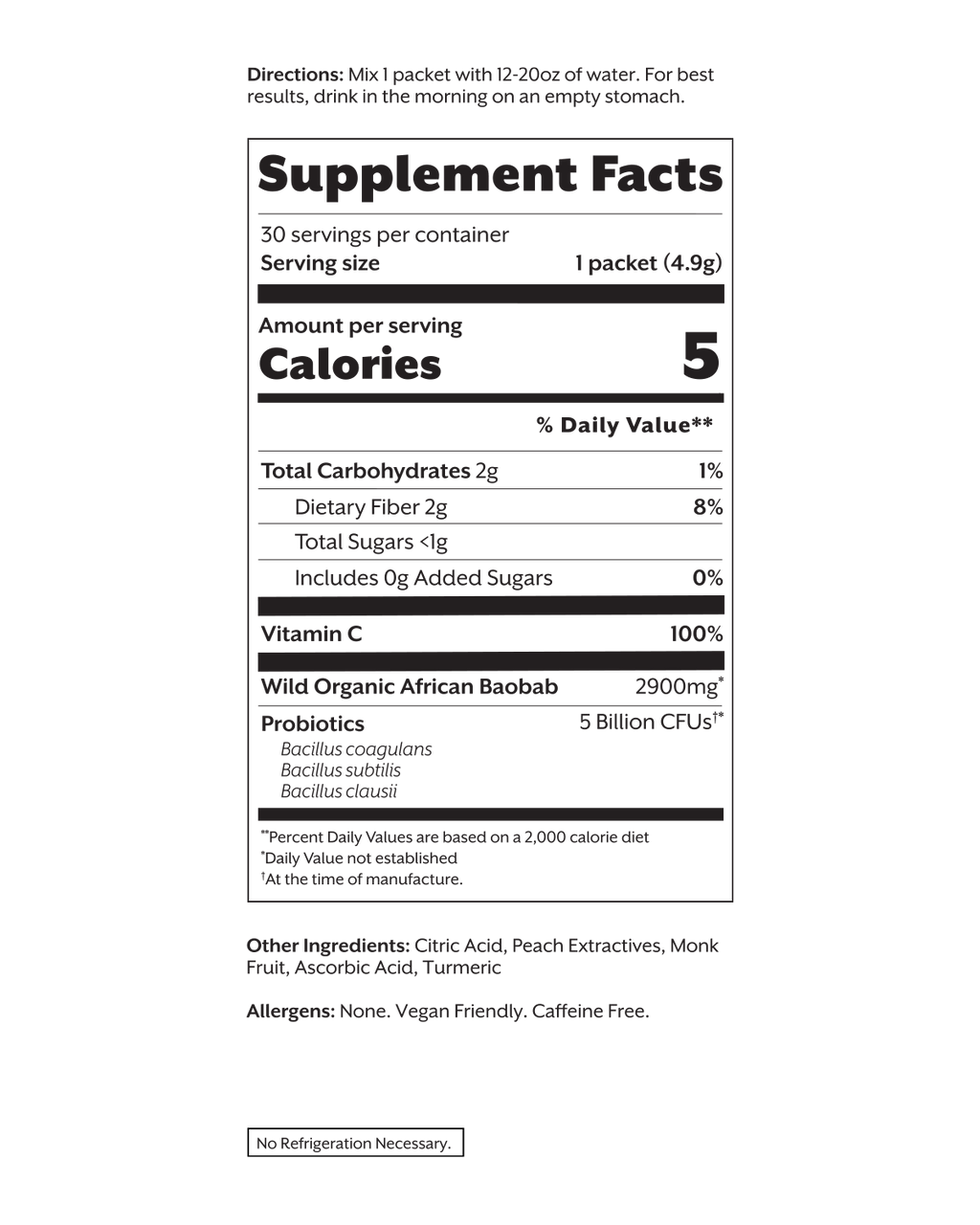 Debloat: Prebiotic + Probiotic