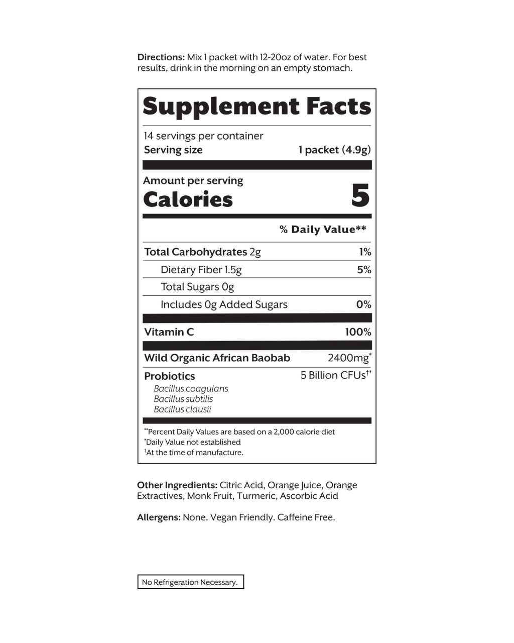 Debloat: Prebiotic + Probiotic