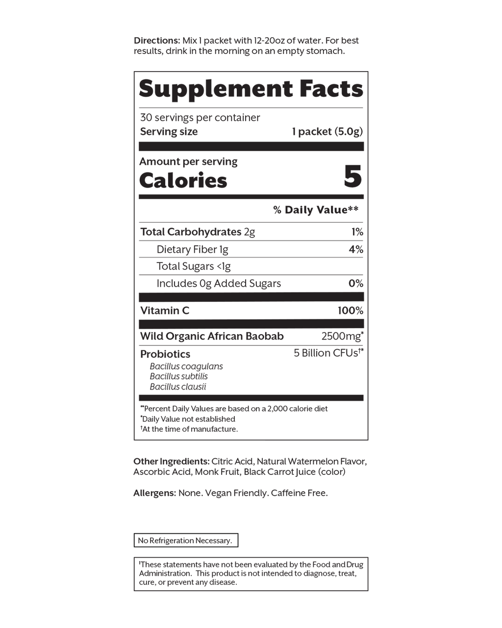 Debloat: Prebiotic + Probiotic