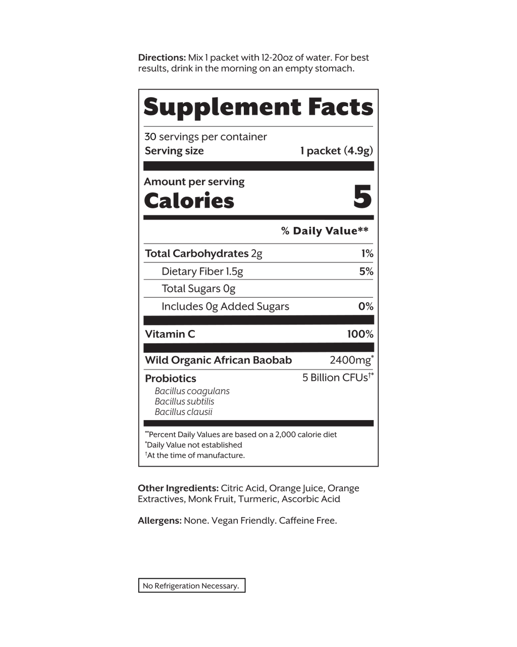 Debloat: Prebiotic + Probiotic